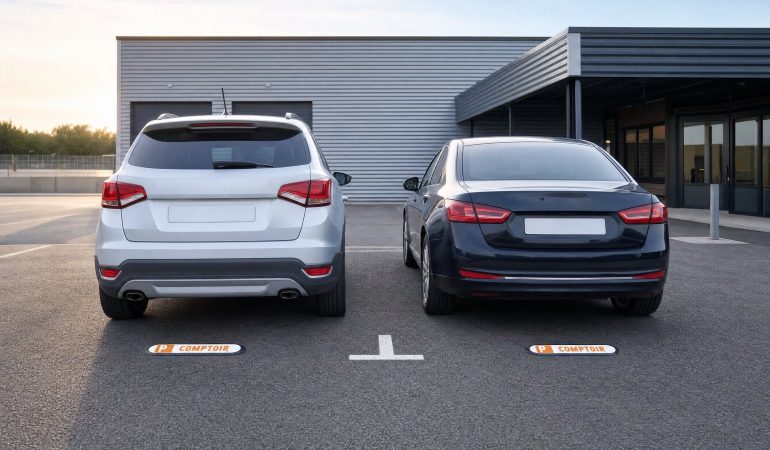 Revendeur Com’Park distributeur BTP Nantes — kit signalétique de parking modulable COMPTOIR